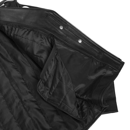 Hellbone - Men’s Leather Motorcycle Jacket