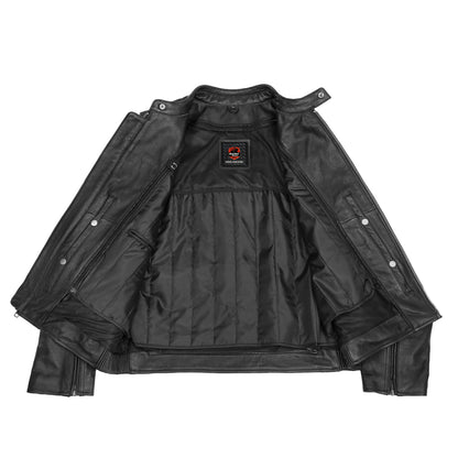 HellWay – Men’s Leather Motorcycle Jacket