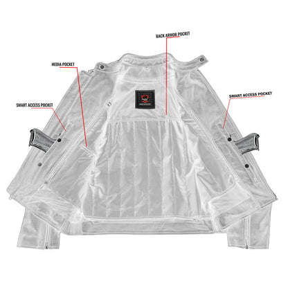 HellWay – Men’s Leather Motorcycle Jacket
