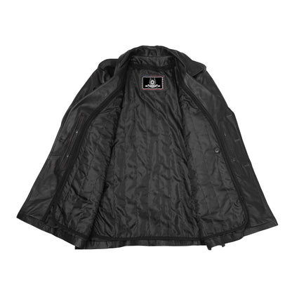 High Badge Men’s Leather Motorcycle Jacket