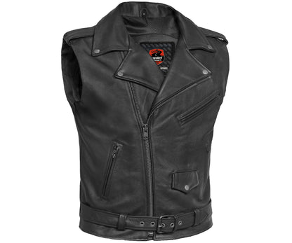 Highway™ Legend Men’s Motorcycle Leather Vest