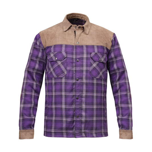 Hogtown - Men's Motorcycle Flannel Shirt