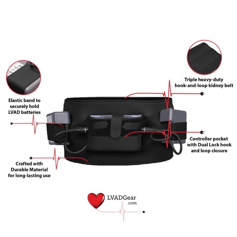 LVAD Sleeping Belt for HeartWare Devices LVAD Gear