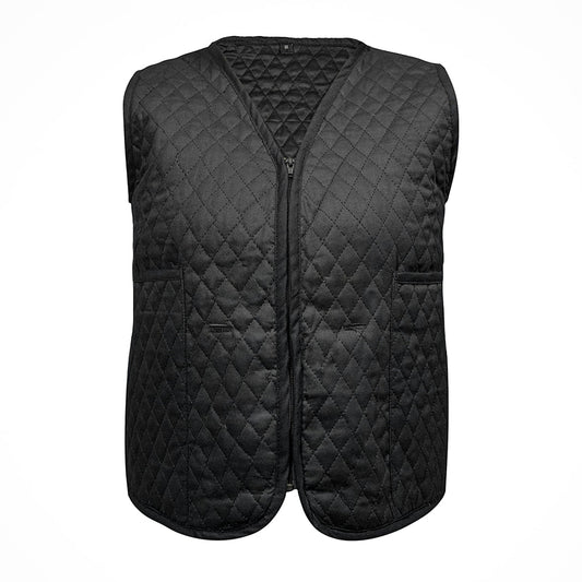 LVAD Women Black Quilted Vest LVAD Gear