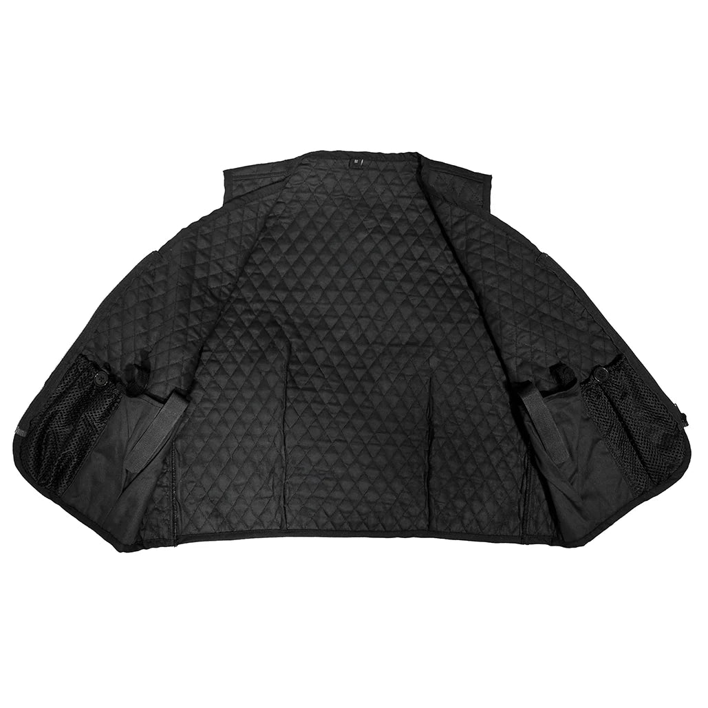 LVAD Women Black Quilted Vest LVAD Gear