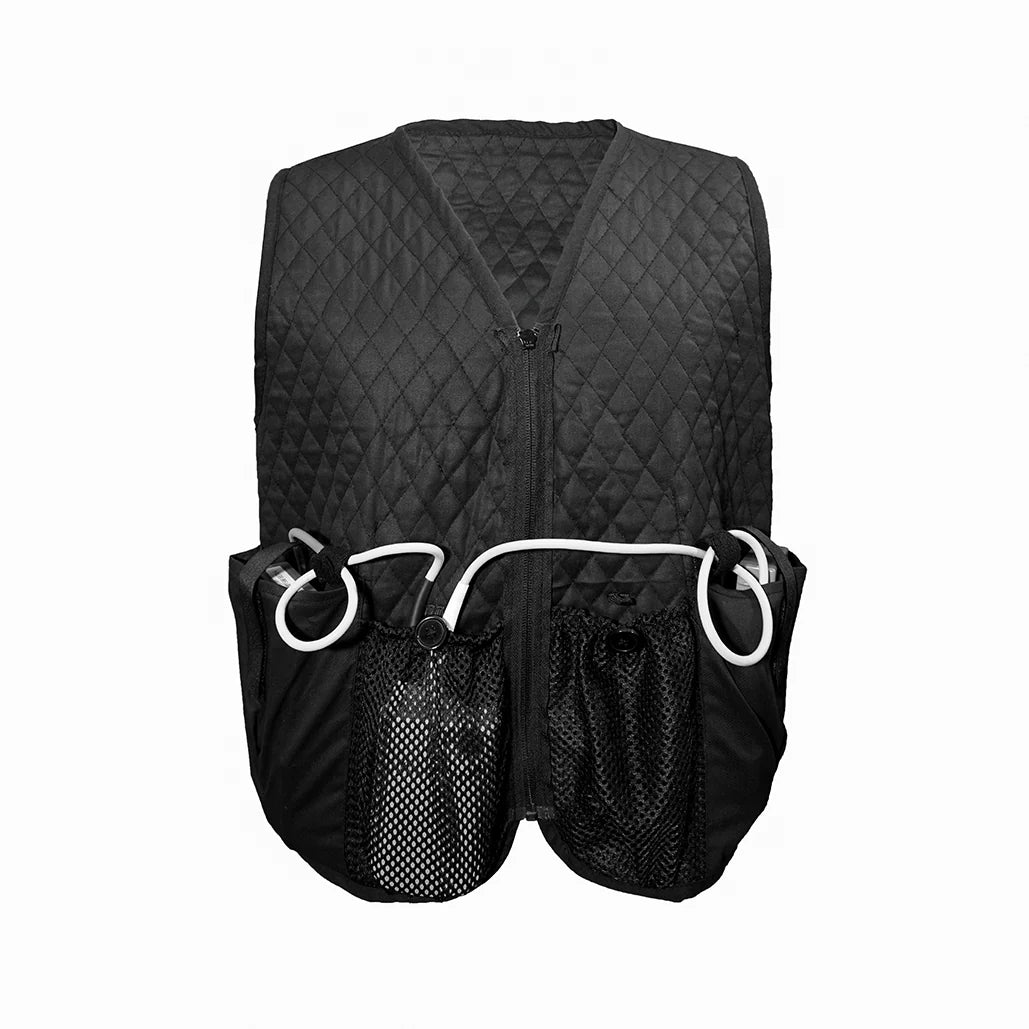 LVAD Women Black Quilted Vest LVAD Gear