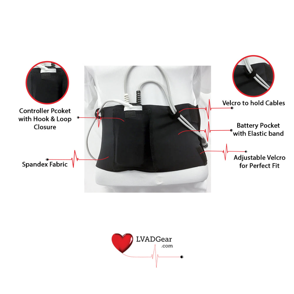 LVAD Sleeping Belt for HeartMate Devices LVAD Gear