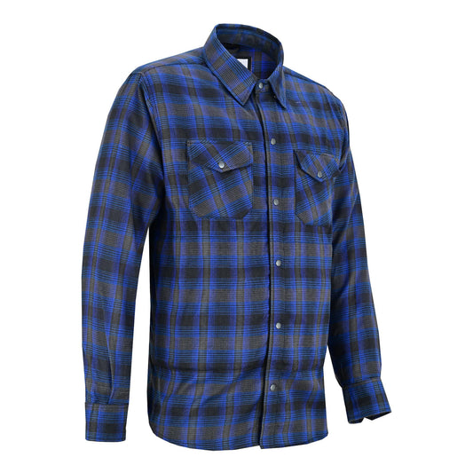 LVAD Men’s Flannel Shirt Daze Blue & Black LVAD Gear