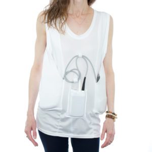 LVAD Women Tank Top for HeartMate White 4XL LVAD Gear