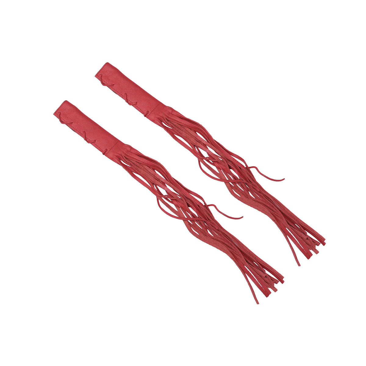 Leather Clutch Lever Cover - Red