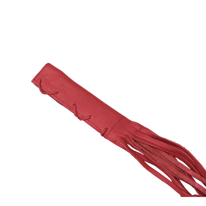 Leather Clutch Lever Cover - Red
