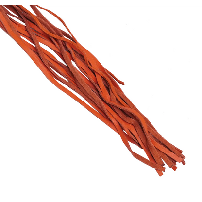 Leather Clutch Lever Cover - Orange