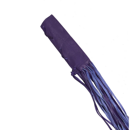 Leather Clutch Lever Cover - Purple