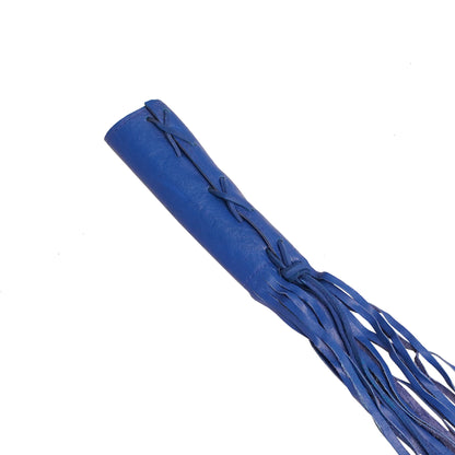 Leather Clutch Lever Cover - Blue