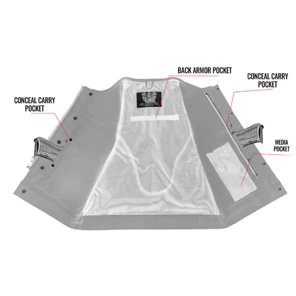 Lava Racer - Lowcut Men's Canvas Vest
