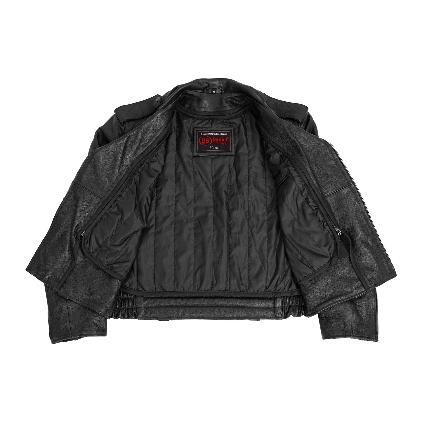 Law Line – Men’s Leather Motorcycle Jacket