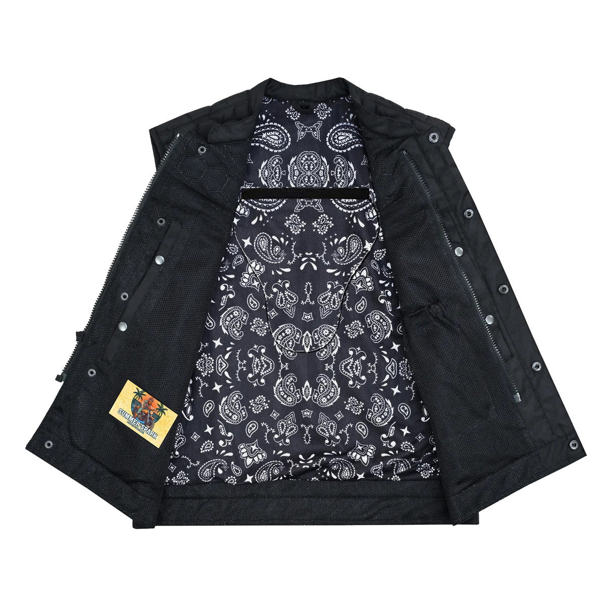 Mesh Rave™ Men's Textile Motorcycle Vest