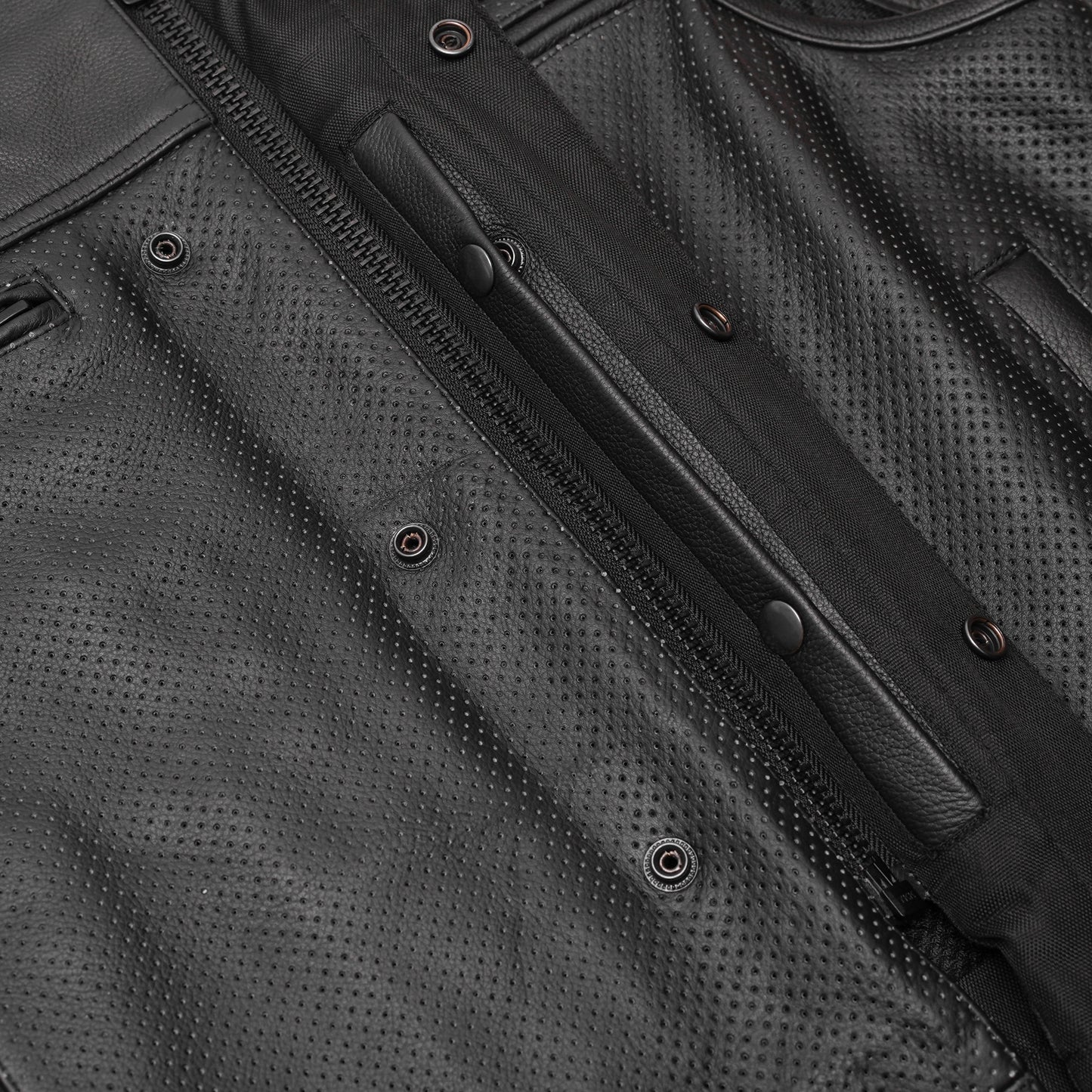 Mile Maker – Lowcut Men’s Leather Motorcycle Vest