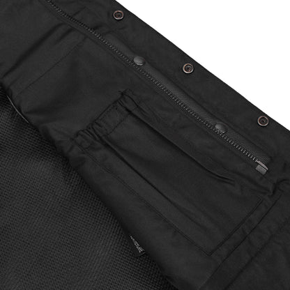 Mile Maker – Lowcut Men’s Leather Motorcycle Vest