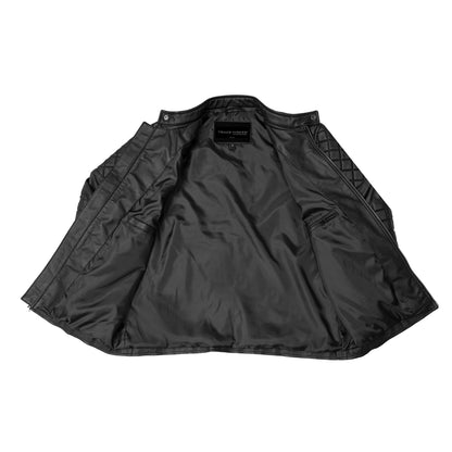 Morvex – Men’s Faux Leather Motorcycle Jacket