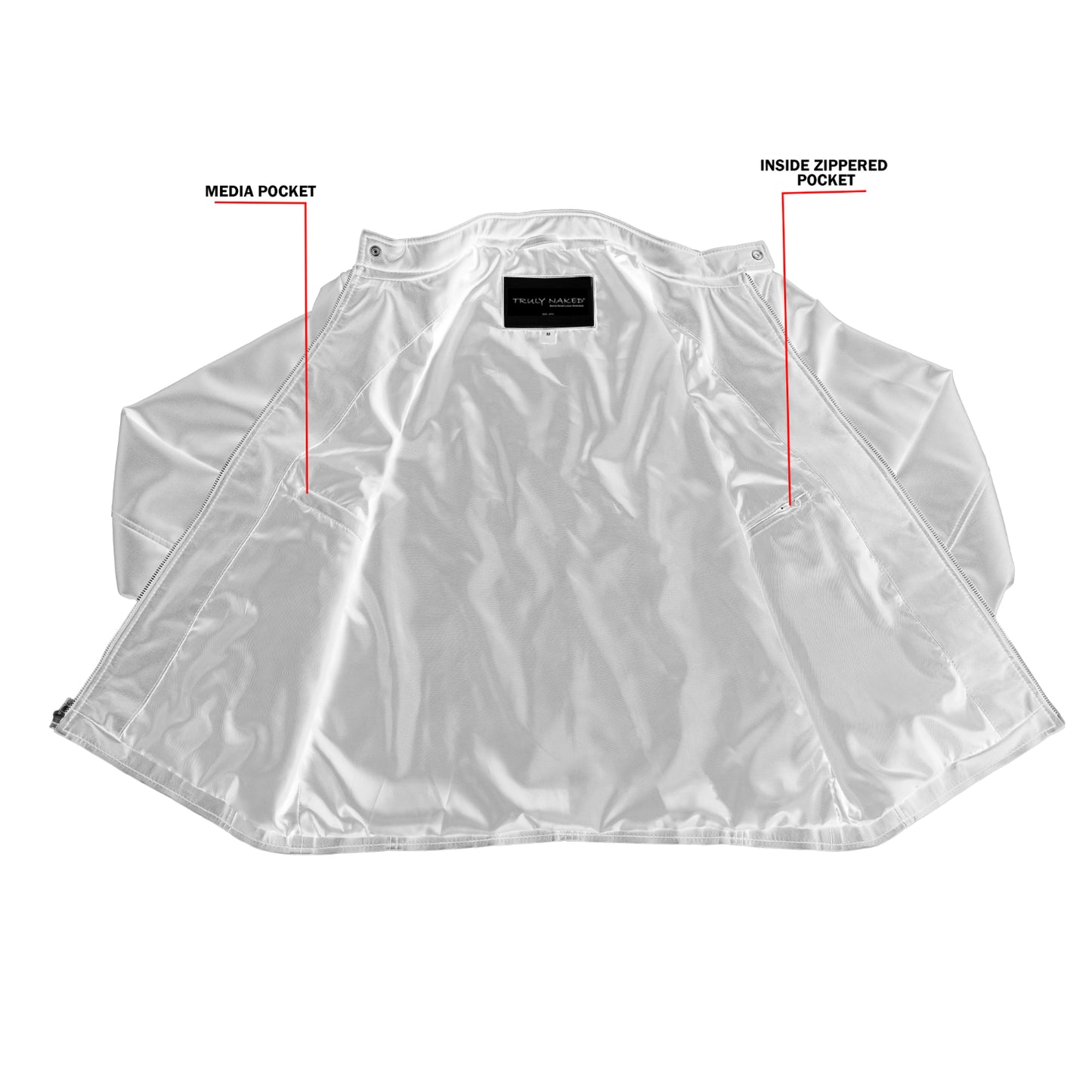 Nyrox – Men’s Faux Leather Motorcycle Jacket