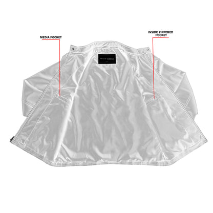 Nyrox – Men’s Faux Leather Motorcycle Jacket