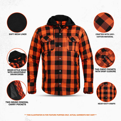 Overdrive - Men’s Armored Flannel Shirt