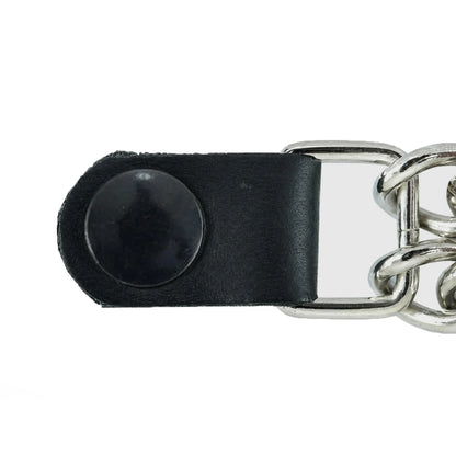 Vest EXTENDER Black Spring Snap Fastener