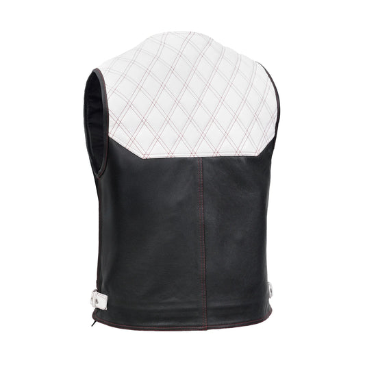 Patriot's Path - Men’s Motorcycle Leather Vest