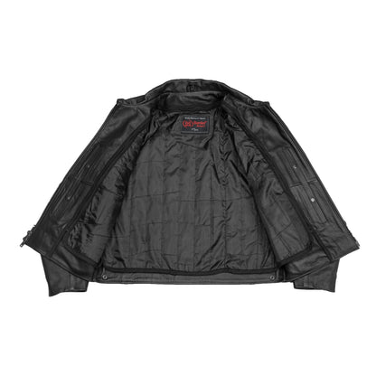 Raw Cope – Men’s Leather Motorcycle Jacket