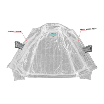 Raw Cope – Men’s Leather Motorcycle Jacket