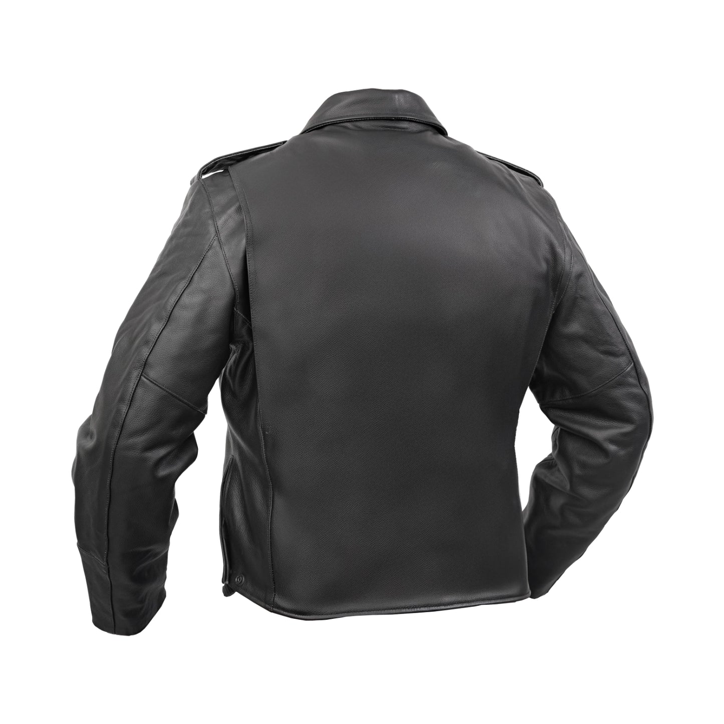 Raw Cope – Men’s Leather Motorcycle Jacket