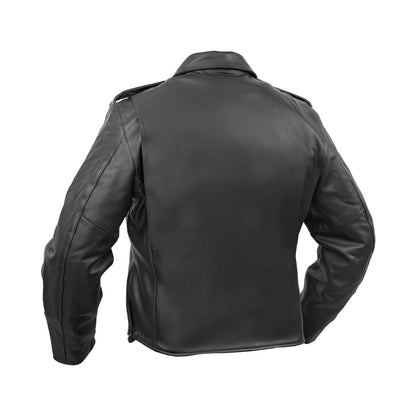 Raw Cope – Men’s Leather Motorcycle Jacket