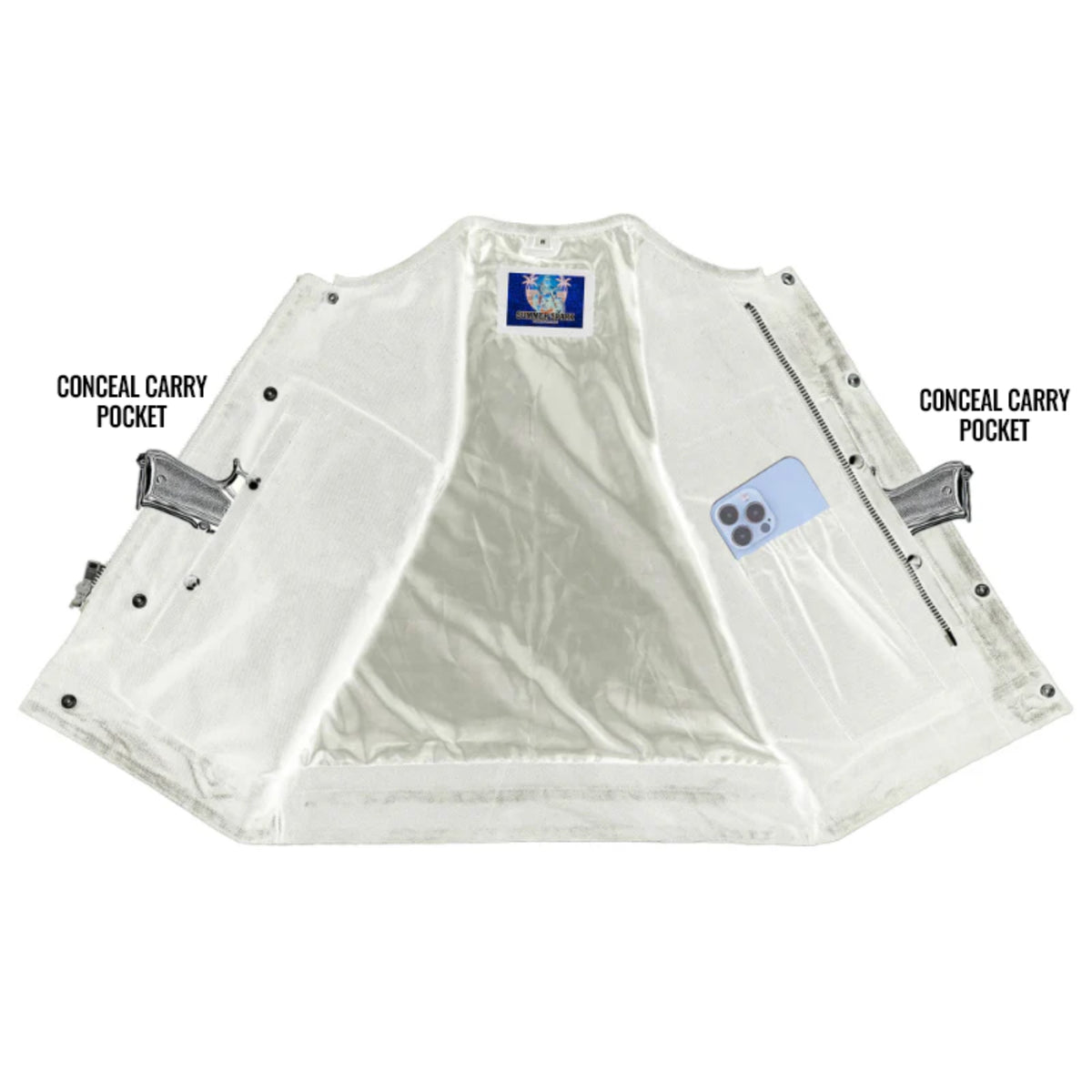 Summer Spark Ravage Lowcut Men's Canvas Vest