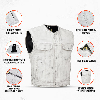 Summer Spark Ravage Men's Low Cut Canvas Vest