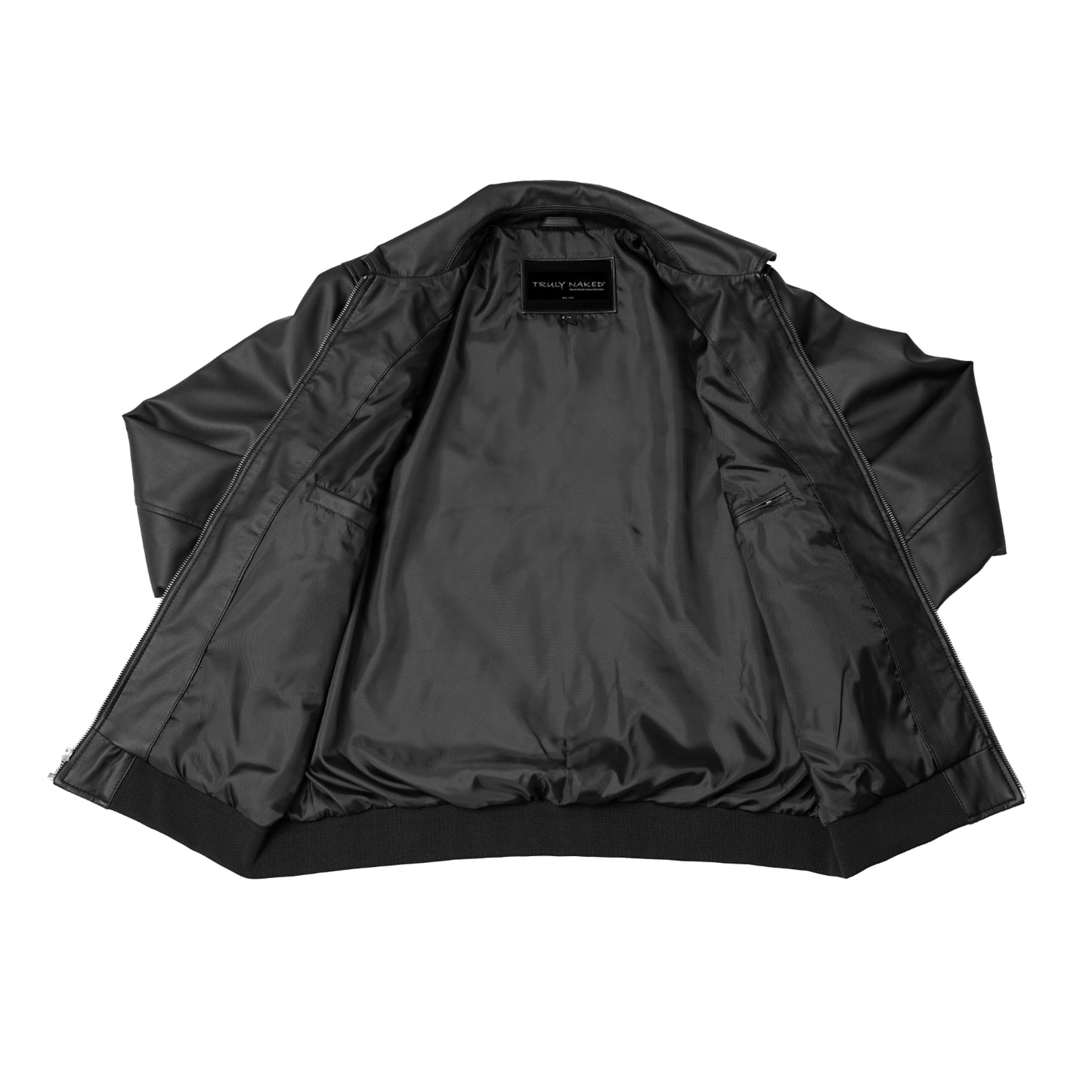 Ravven – Men’s Faux Leather Motorcycle Jacket