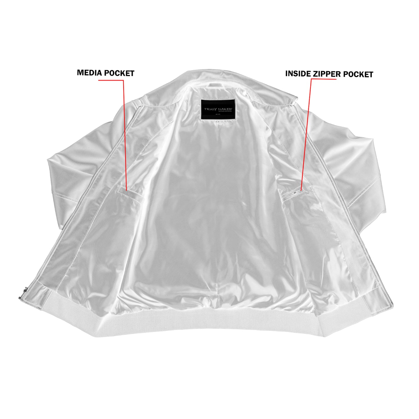 Ravven – Men’s Faux Leather Motorcycle Jacket