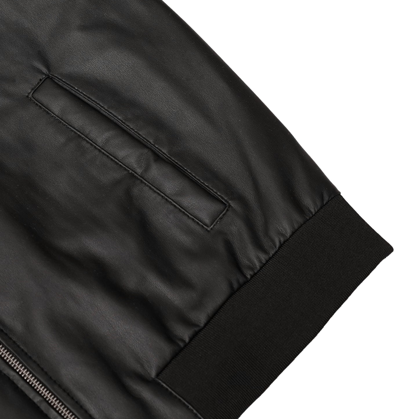 Ravven – Men’s Faux Leather Motorcycle Jacket