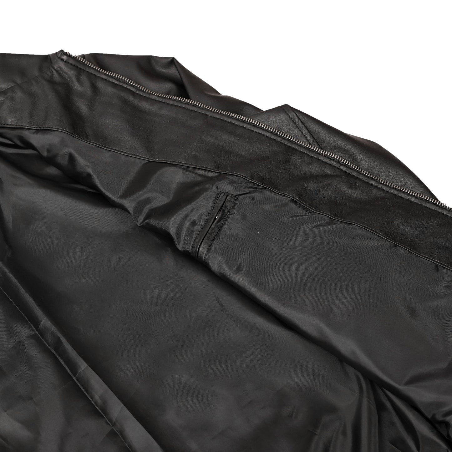 Ravven – Men’s Faux Leather Motorcycle Jacket