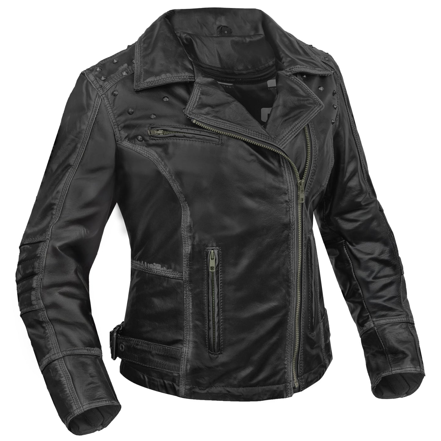 Rebelita – Women’s Leather Motorcycle Jacket