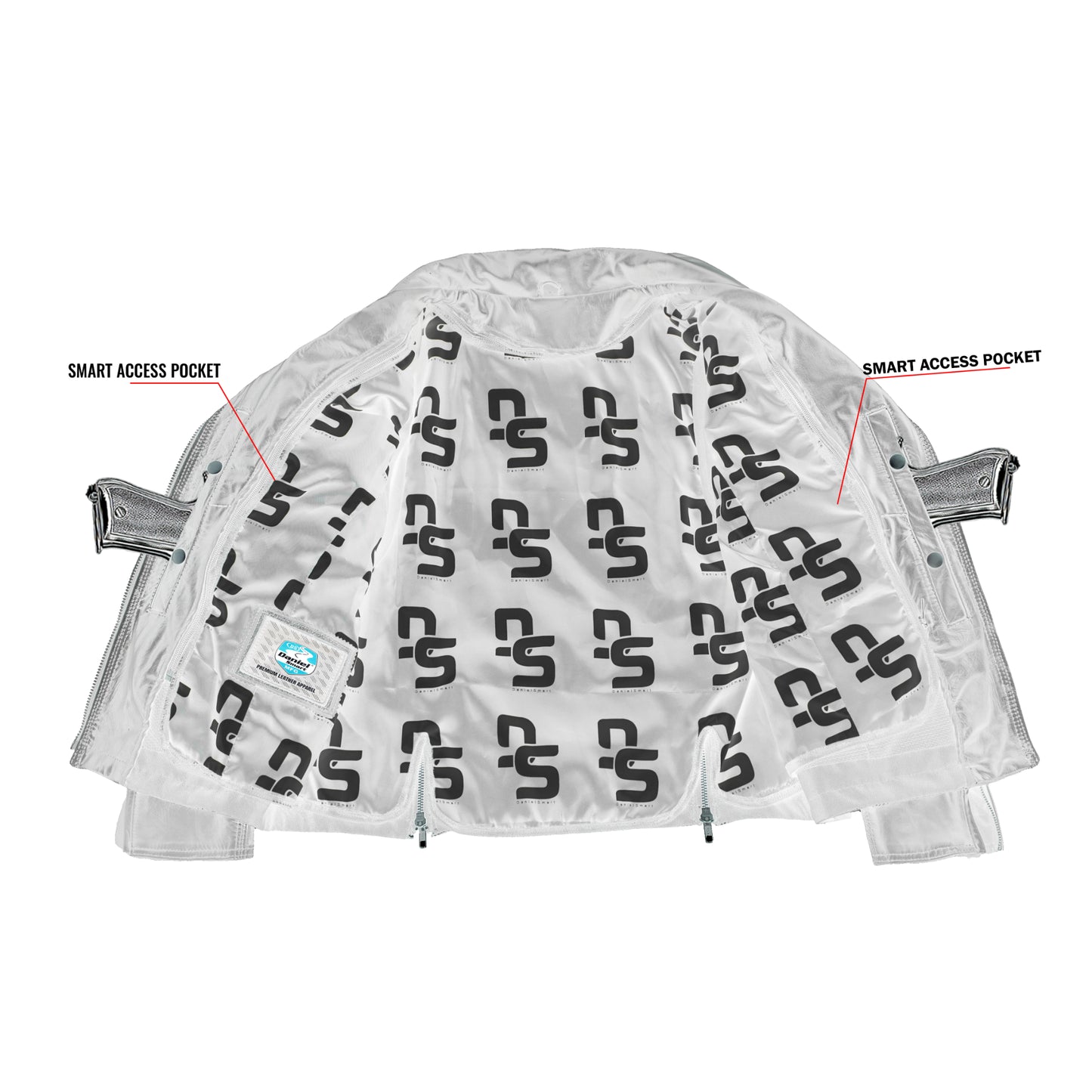 Rebelita – Women’s Leather Motorcycle Jacket