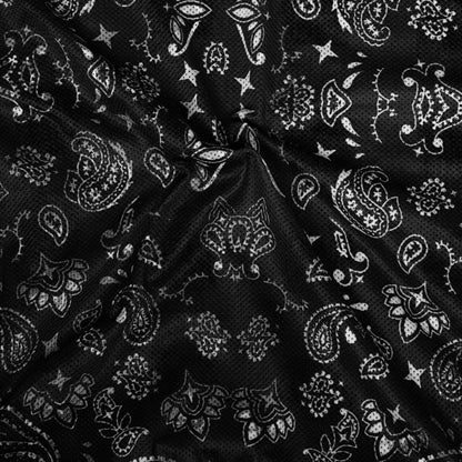 Red Blaze Black and Red Flannel Textile Vest