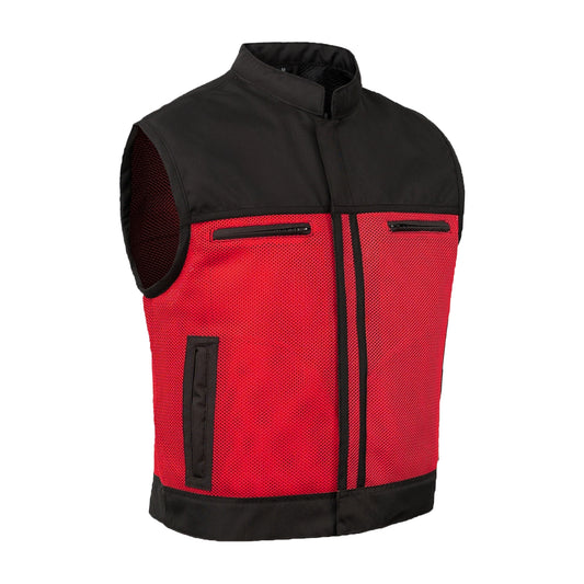 Red Flame - Lowcut Summer Spark Men's Mesh Vest