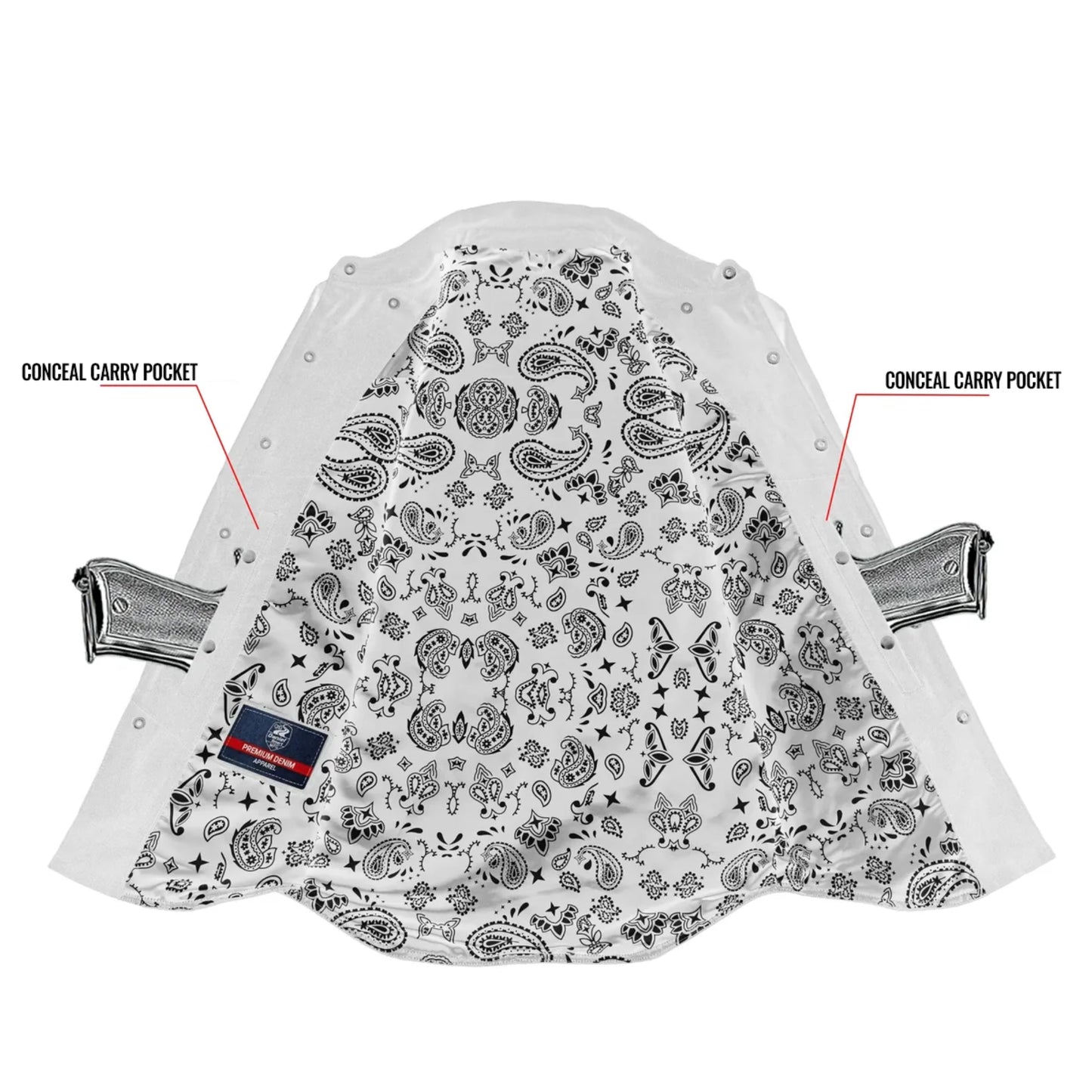 Ridgeway - Men’s Canvas Motorcycle Shirt