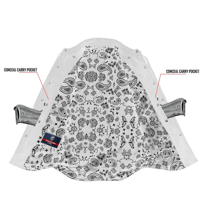 Ridgeway - Men’s Canvas Motorcycle Shirt