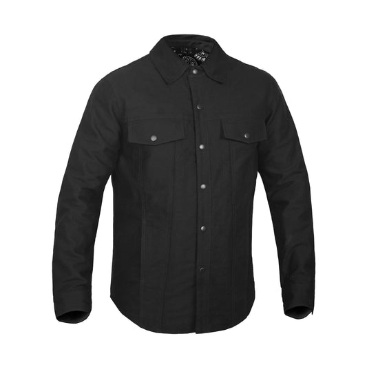 Ridgeway - Men’s Canvas Motorcycle Shirt