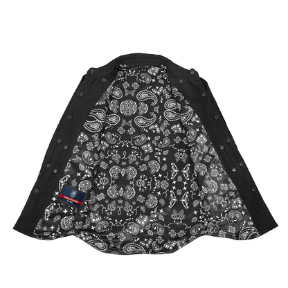 Ridgeway - Men’s Canvas Motorcycle Shirt