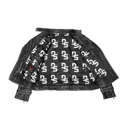 Riot Rose Women’s Leather Motorcycle Jacket