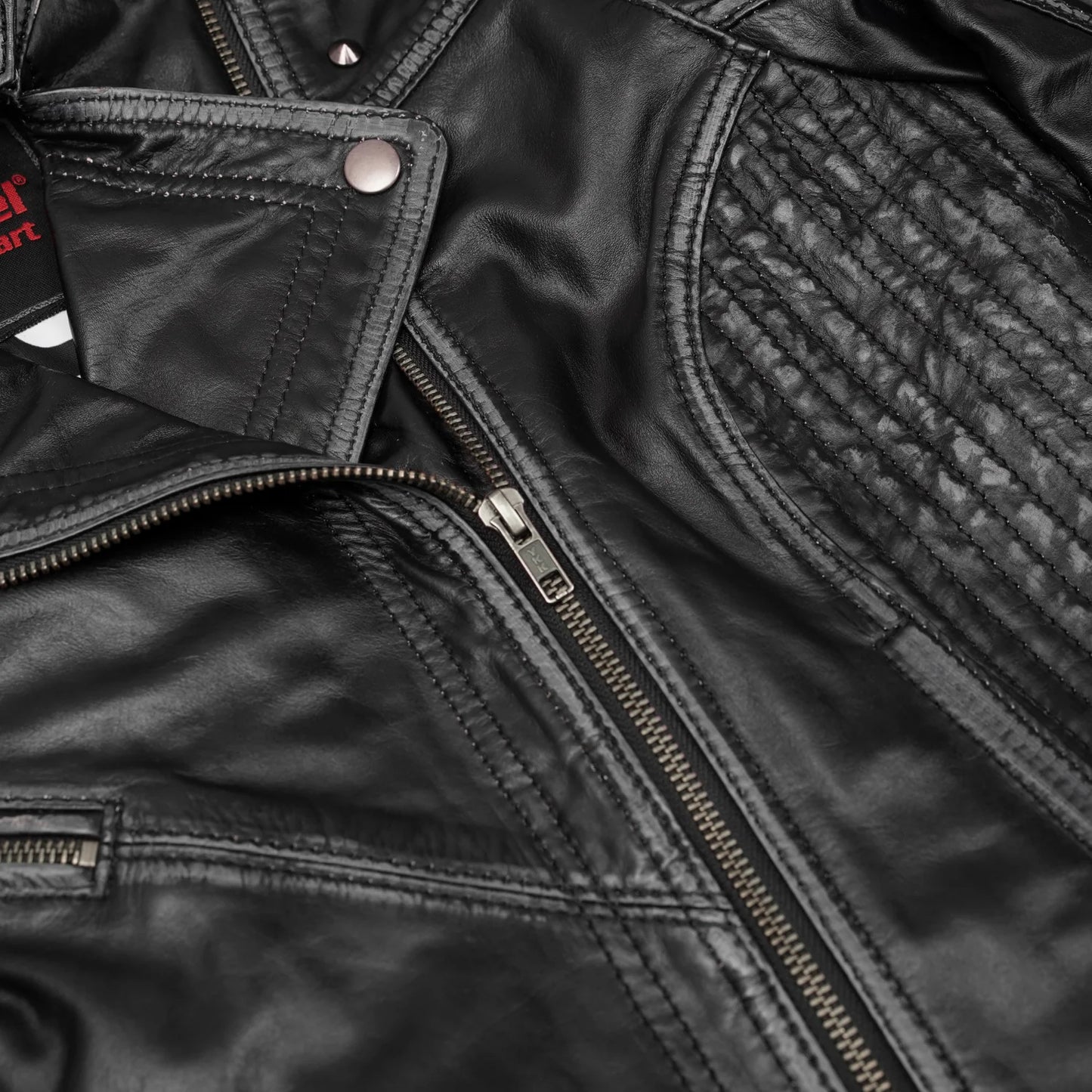 Riot Rose Women’s Leather Motorcycle Jacket