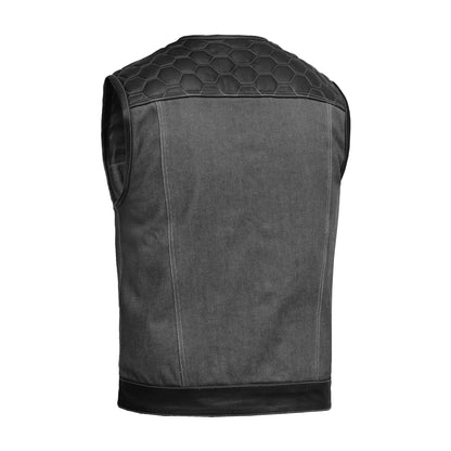 Road House - Men’s Denim Motorcycle Vest